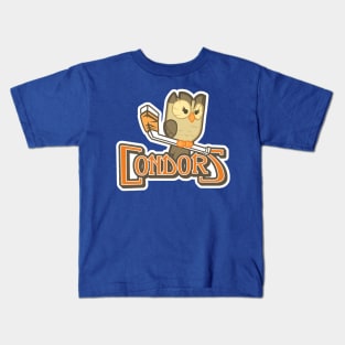 Owlowiscious (Condors) Kids T-Shirt